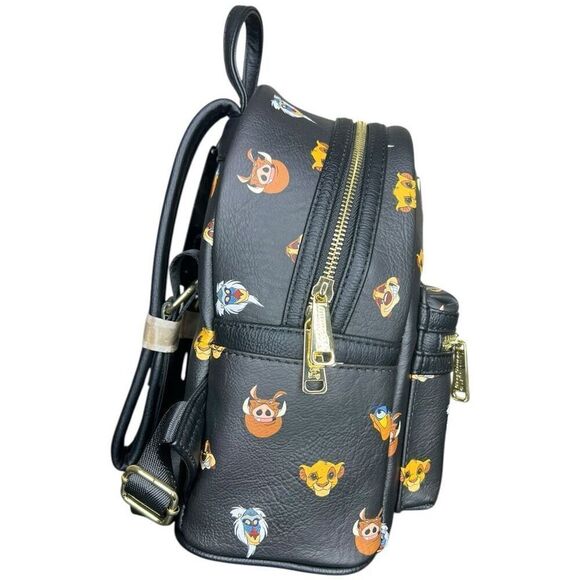 NEW Loungefly Collection Lounge Exclusive Lion King Black Mini Backpack 1 main image 5
